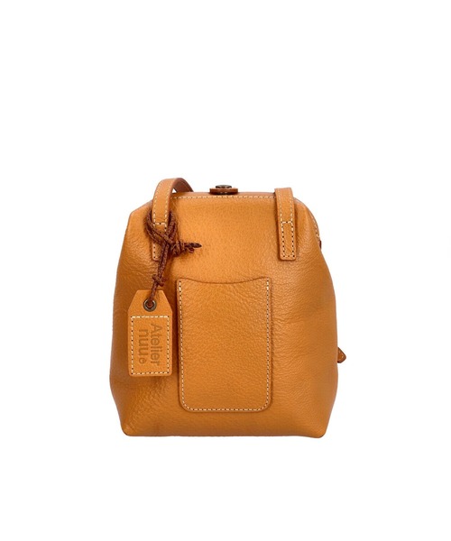 Atelier nuu（アトリエヌウ）の「Atelier nuu parcelダレスポシェット（ショルダーバッグ・レディース・ブラック/キャメル/チョコ・FREE）」の11枚目の写真