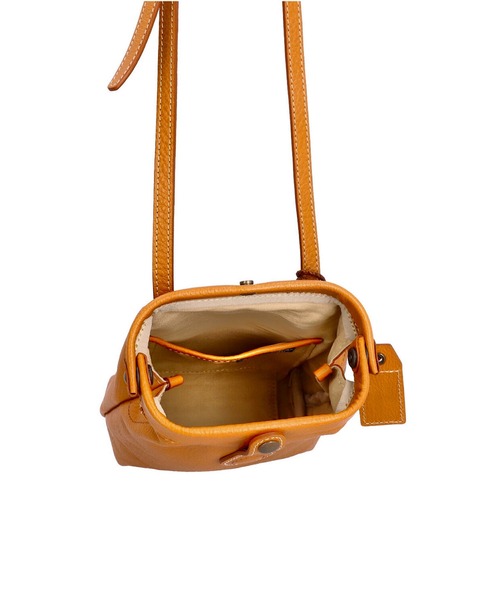 Atelier nuu（アトリエヌウ）の「Atelier nuu parcelダレスポシェット（ショルダーバッグ・レディース・ブラック/キャメル/チョコ・FREE）」の10枚目の写真