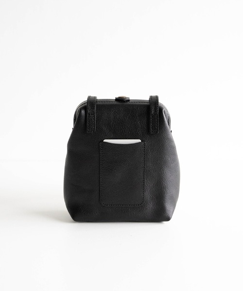 Atelier nuu（アトリエヌウ）の「Atelier nuu parcelダレスポシェット（ショルダーバッグ・レディース・ブラック/キャメル/チョコ・FREE）」の15枚目の写真