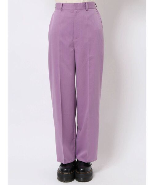 jouetie（ジュエティ）の「ベーシックセンタープレスパンツ【セットアップ対応】（スラックス・レディース・ブラック/パープル/ブルー/グリーン/その他1・MEDIUM）」の22枚目の写真