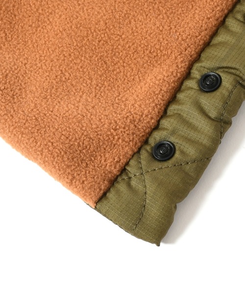 Johnbull Private labo(ジョンブルプライベートラボ)の「【halo.commodity】キルティングネックゲイター / Flutter Neck Gaiter(ネックウォーマー/スヌード・メンズ・ブラック/オリーブ・FREE)」の7枚目の写真