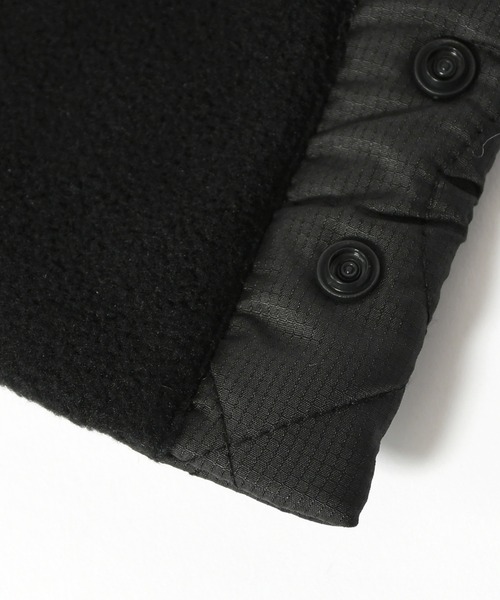 Johnbull Private labo(ジョンブルプライベートラボ)の「【halo.commodity】キルティングネックゲイター / Flutter Neck Gaiter(ネックウォーマー/スヌード・メンズ・ブラック/オリーブ・FREE)」の4枚目の写真