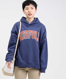 HONEYSUCKLE ROSE | 【HONEYSUCKLE ROSE】カレッジロゴパーカー(パーカー)