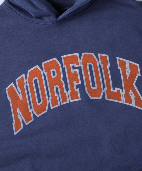 HONEYSUCKLE ROSE（ハニーサックルローズ）の「【HONEYSUCKLE ROSE】カレッジロゴパーカー（パーカー・レディース・イエロー/ネイビー/グリーン・M/L）」の11枚目の写真