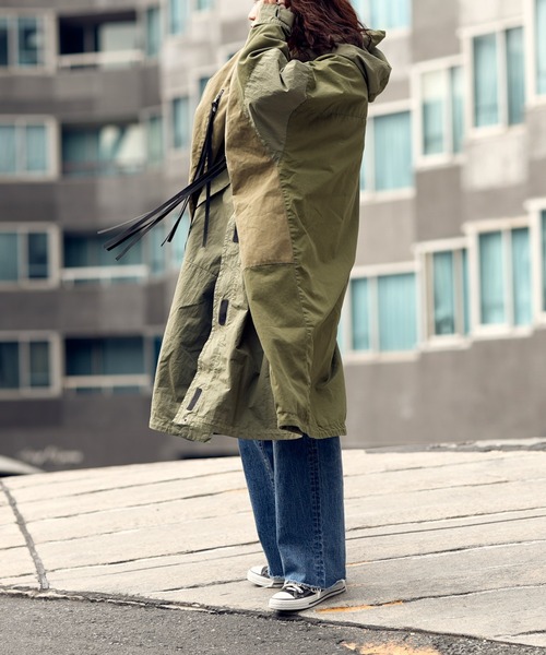 etsinta（エシンタ）の「【Gina 2022Spring特別版/SnowMan 深澤辰哉さん着用】【etsinta/エシンタ】アノラックオーバーコート（その他アウター・レディース・ホワイト/カーキ・ONE SIZE）」の17枚目の写真