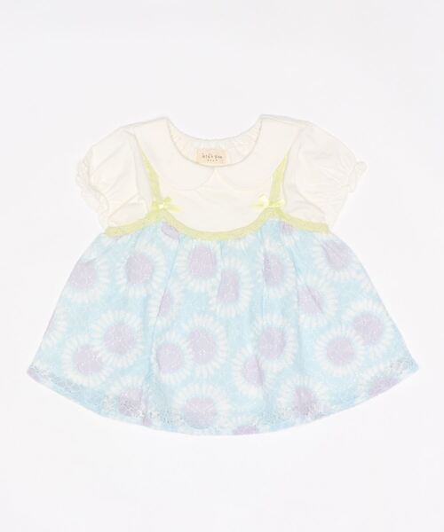 レース花柄ドッキングワンピース ワンピース Kids Zoo キッズズー のファッション通販 Zozotown