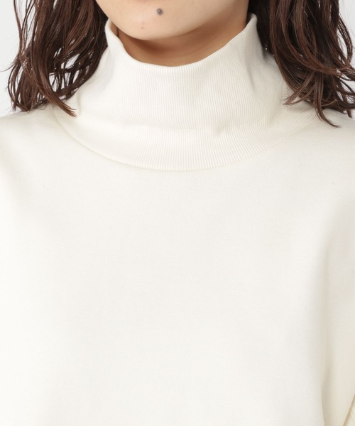 studio CLIP（スタディオクリップ）の「スウェットハイネックプルオーバー（スウェット・レディース・イエロー/ラベンダー/アイボリー/ブラック・FREE）」の12枚目の写真