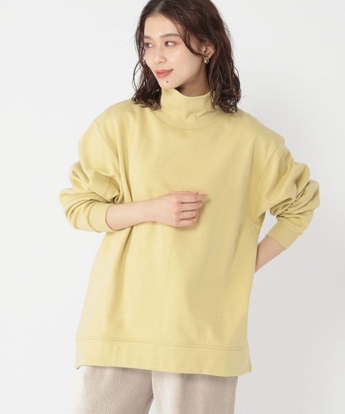studio CLIP（スタディオクリップ）の「スウェットハイネックプルオーバー（スウェット・レディース・イエロー/ラベンダー/アイボリー/ブラック・FREE）」の20枚目の写真