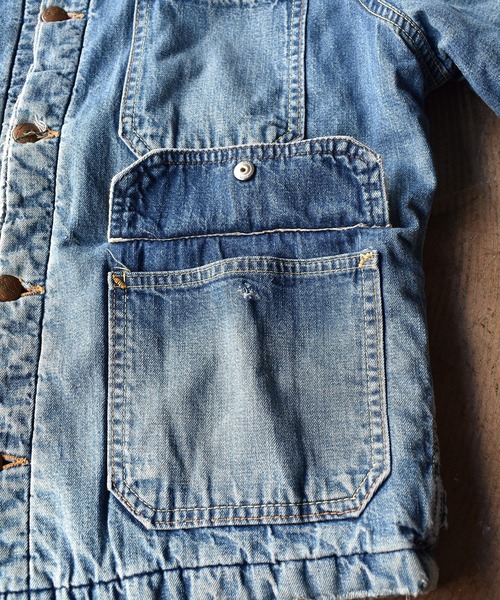 BIG SMITH(ビッグスミス)の「【ヴィンテージ古着】70's BIG SMITH / ビッグ・スミス デニムジャケット(デニムジャケット・メンズ・ブルー・SMALL)」の10枚目の写真