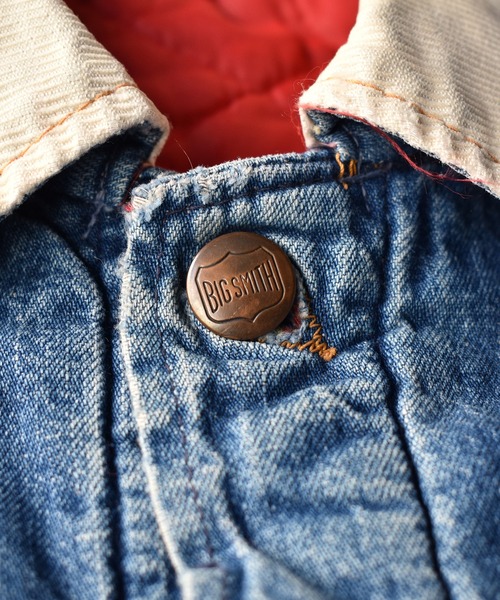 BIG SMITH(ビッグスミス)の「【ヴィンテージ古着】70's BIG SMITH / ビッグ・スミス デニムジャケット(デニムジャケット・メンズ・ブルー・SMALL)」の8枚目の写真