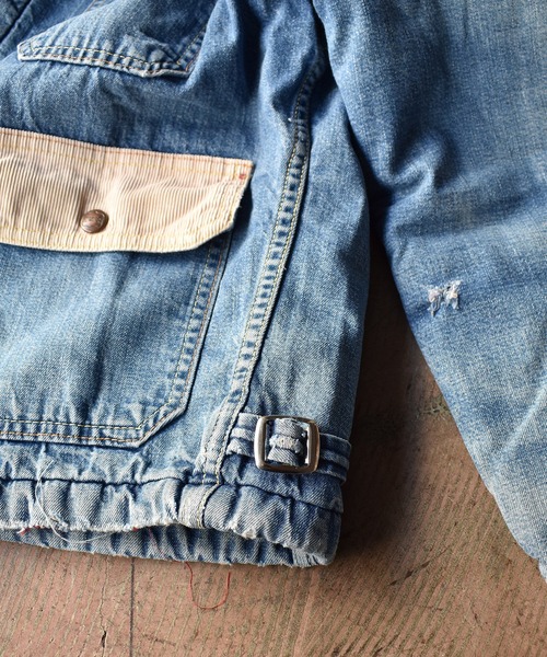 BIG SMITH(ビッグスミス)の「【ヴィンテージ古着】70's BIG SMITH / ビッグ・スミス デニムジャケット(デニムジャケット・メンズ・ブルー・SMALL)」の14枚目の写真
