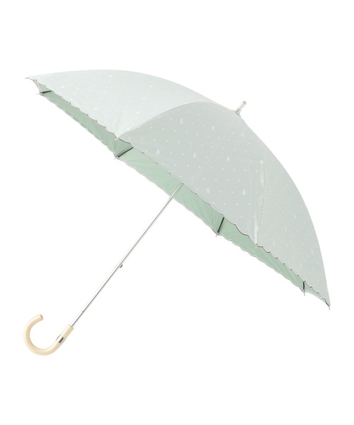 晴雨兼用日傘 ”ストライプドット”（長傘）｜POLO RALPH LAUREN（ポロ