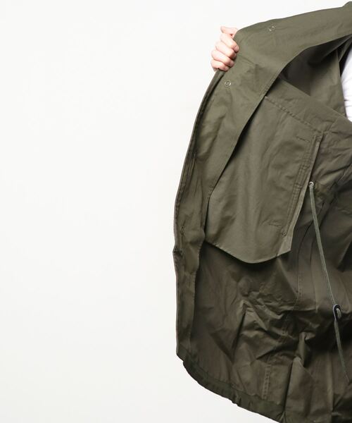 FRED PERRY(フレッドペリー)の「Fishtail Parka(モッズコート・メンズ・カーキ・M/L)」の4枚目の写真