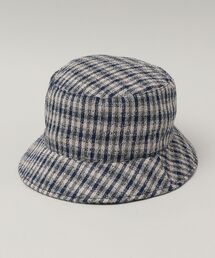 GRILLO | GRILLO: COTTON/LINEN CHECK BUCKET HAT(ハット)