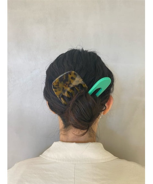 SLY(スライ)の「HAIR PIN SET ヘアピン セット(ヘアピン・レディース・グリーン系その他2/ピンク系その他・FREE)」の21枚目の写真