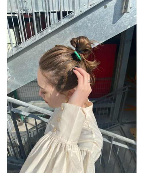 SLY(スライ)の「HAIR PIN SET ヘアピン セット(ヘアピン・レディース・グリーン系その他2/ピンク系その他・FREE)」の22枚目の写真