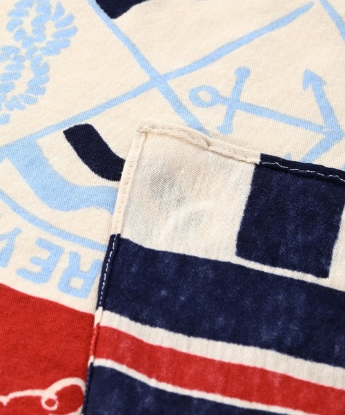 45R(フォーティファイブアール)の「天竺のトリコスイムリングバンダナ(バンダナ/スカーフ・レディース・オフホワイト/サックスブルー/イエロー/エンジ・FREE)」の6枚目の写真