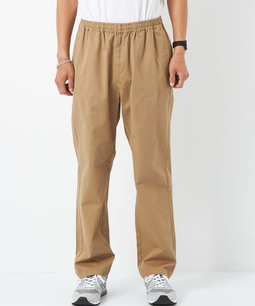 green label relaxing（グリーンレーベルリラクシング）の「キャバリーツイル PLAY PANTS パンツ -ウォッシャブル-（チノパンツ・メンズ・ベージュ/オリーブ/ブラック・S/M/XL/L）」の14枚目の写真