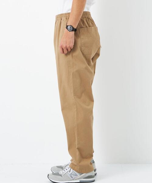 green label relaxing（グリーンレーベルリラクシング）の「キャバリーツイル PLAY PANTS パンツ -ウォッシャブル-（チノパンツ・メンズ・ベージュ/オリーブ/ブラック・S/M/XL/L）」の15枚目の写真
