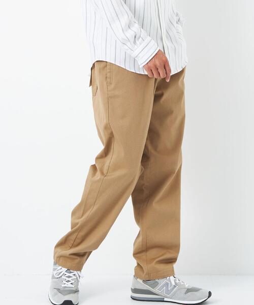 green label relaxing（グリーンレーベルリラクシング）の「キャバリーツイル PLAY PANTS パンツ -ウォッシャブル-（チノパンツ・メンズ・ベージュ/オリーブ/ブラック・S/M/XL/L）」の17枚目の写真