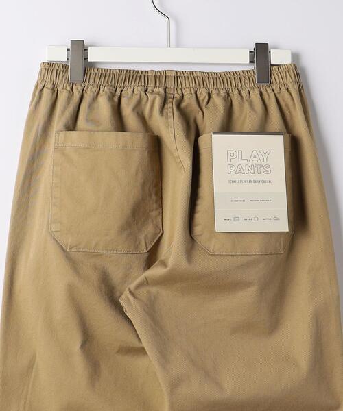 green label relaxing（グリーンレーベルリラクシング）の「キャバリーツイル PLAY PANTS パンツ -ウォッシャブル-（チノパンツ・メンズ・ベージュ/オリーブ/ブラック・S/M/XL/L）」の12枚目の写真