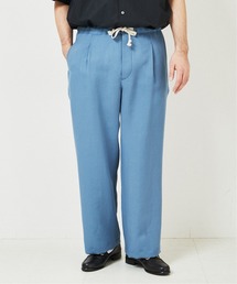 【LA BOUCLE】オーバー イージーパンツ (キャンバス)