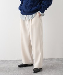 EDIFICE LA BOUCLE | 【LA BOUCLE】オーバー イージーパンツ (キャンバス)(その他パンツ)