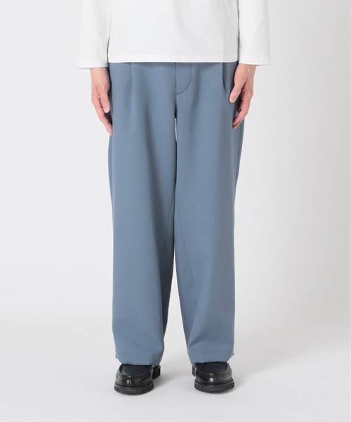 EDIFICE LA BOUCLE（エディフィスラブークル）の「【LA BOUCLE】オーバー イージーパンツ (キャンバス)（その他パンツ・メンズ・サックスブルー/アイボリー/グリーン・2/1/3）」の12枚目の写真