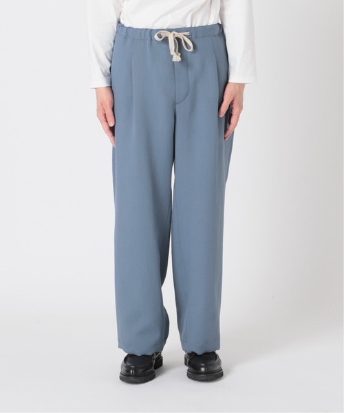 EDIFICE LA BOUCLE（エディフィスラブークル）の「【LA BOUCLE】オーバー イージーパンツ (キャンバス)（その他パンツ・メンズ・サックスブルー/アイボリー/グリーン・2/1/3）」の13枚目の写真