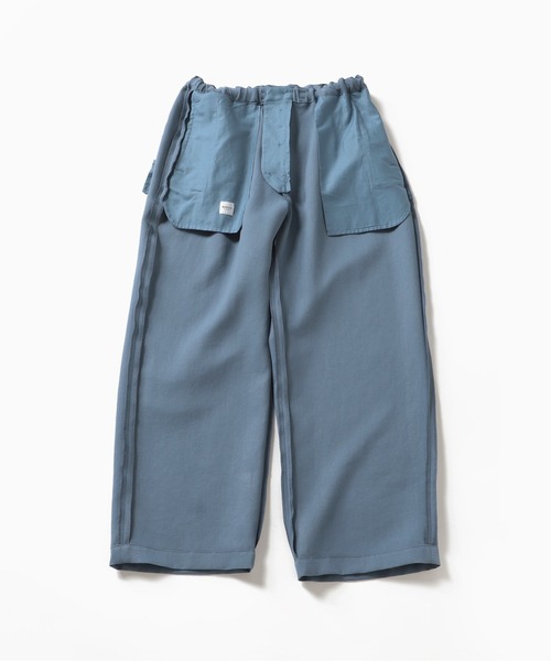 EDIFICE LA BOUCLE（エディフィスラブークル）の「【LA BOUCLE】オーバー イージーパンツ (キャンバス)（その他パンツ・メンズ・サックスブルー/アイボリー/グリーン・2/1/3）」の22枚目の写真