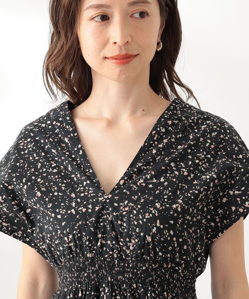 MARIHA（マリハ）の「MARIHA × Demi-Luxe BEAMS / 別注 夏の光のドレス ドットプリント（ワンピース・レディース・その他1/ブラック系その他3・36）」の10枚目の写真