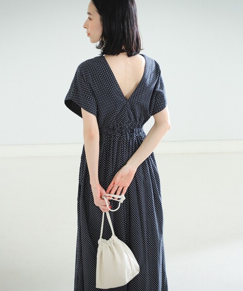 MARIHA（マリハ）の「MARIHA × Demi-Luxe BEAMS / 別注 夏の光のドレス ドットプリント（ワンピース・レディース・その他1/ブラック系その他3・36）」の19枚目の写真