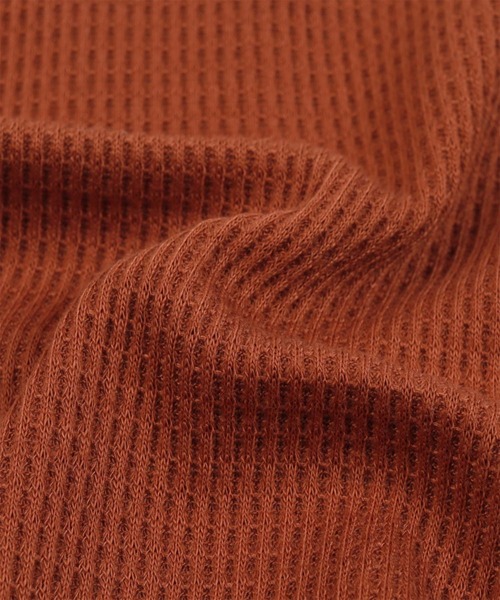 SEA DRESS（シードレス）の「ワッフル素材レースアップビキニ/水着セット（水着・レディース・アイボリー/テラコッタ/ブラック/ブルー/ライトブラウン・S/M/L/LL）」の21枚目の写真