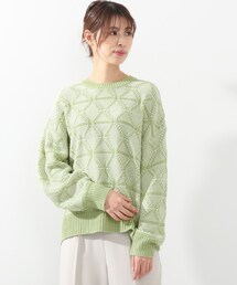 DRESKIP | ダイヤ柄ニット(ニット/セーター)