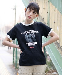 X-girl | X-girl × STRANGER THINGS BOYS RINGER S/S TEE(Tシャツ/カットソー)