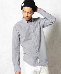 green label relaxing | □LON/ST GIZA BD シャツ(シャツ/ブラウス)