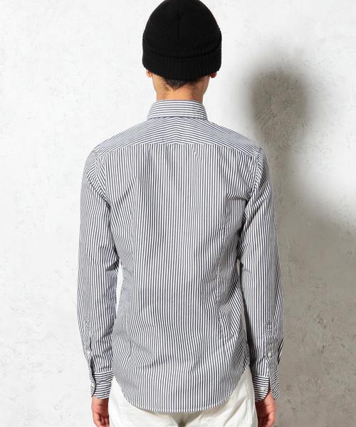 green label relaxing(グリーンレーベルリラクシング)の「□LON/ST GIZA BD シャツ◆(シャツ/ブラウス・メンズ・ネイビー/コバルトブルー・SMALL/MEDIUM/X-LARGE/LARGE/X-SMALL)」の9枚目の写真