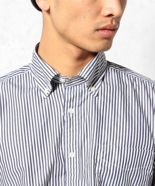 green label relaxing(グリーンレーベルリラクシング)の「□LON/ST GIZA BD シャツ◆(シャツ/ブラウス・メンズ・ネイビー/コバルトブルー・SMALL/MEDIUM/X-LARGE/LARGE/X-SMALL)」の13枚目の写真