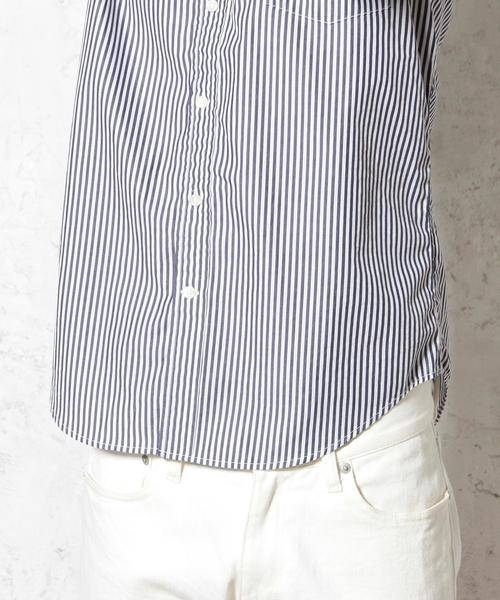 green label relaxing(グリーンレーベルリラクシング)の「□LON/ST GIZA BD シャツ◆(シャツ/ブラウス・メンズ・ネイビー/コバルトブルー・SMALL/MEDIUM/X-LARGE/LARGE/X-SMALL)」の3枚目の写真