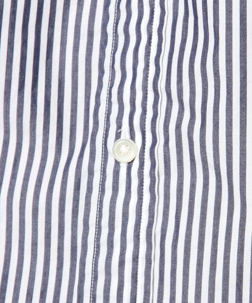 green label relaxing(グリーンレーベルリラクシング)の「□LON/ST GIZA BD シャツ◆(シャツ/ブラウス・メンズ・ネイビー/コバルトブルー・SMALL/MEDIUM/X-LARGE/LARGE/X-SMALL)」の4枚目の写真