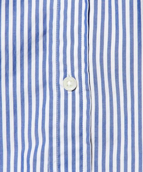 green label relaxing(グリーンレーベルリラクシング)の「□LON/ST GIZA BD シャツ◆(シャツ/ブラウス・メンズ・ネイビー/コバルトブルー・SMALL/MEDIUM/X-LARGE/LARGE/X-SMALL)」の8枚目の写真