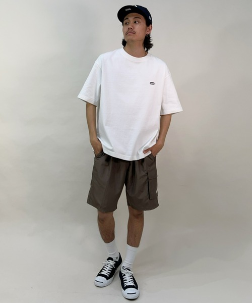 CHUMS（チャムス）の「【ムラサキスポーツ別注】CHUMS/チャムス ヘビーウエイト オーバーサイズ バックプリントTシャツ/Archive Logo T-Shirt CH01-2100（Tシャツ/カットソー・メンズ・ホワイト/ベージュ/ブラック・L/S/XL/M）」の17枚目の写真