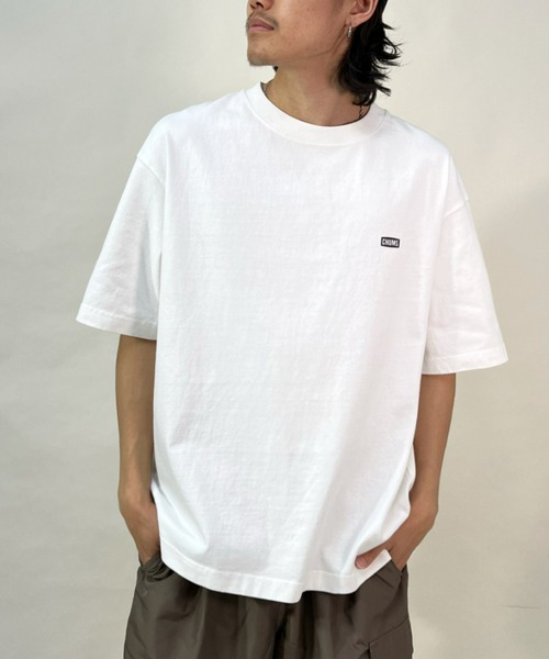 CHUMS（チャムス）の「【ムラサキスポーツ別注】CHUMS/チャムス ヘビーウエイト オーバーサイズ バックプリントTシャツ/Archive Logo T-Shirt CH01-2100（Tシャツ/カットソー・メンズ・ホワイト/ベージュ/ブラック・L/S/XL/M）」の13枚目の写真