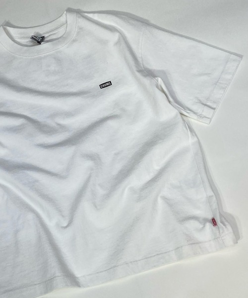 CHUMS（チャムス）の「【ムラサキスポーツ別注】CHUMS/チャムス ヘビーウエイト オーバーサイズ バックプリントTシャツ/Archive Logo T-Shirt CH01-2100（Tシャツ/カットソー・メンズ・ホワイト/ベージュ/ブラック・L/S/XL/M）」の10枚目の写真