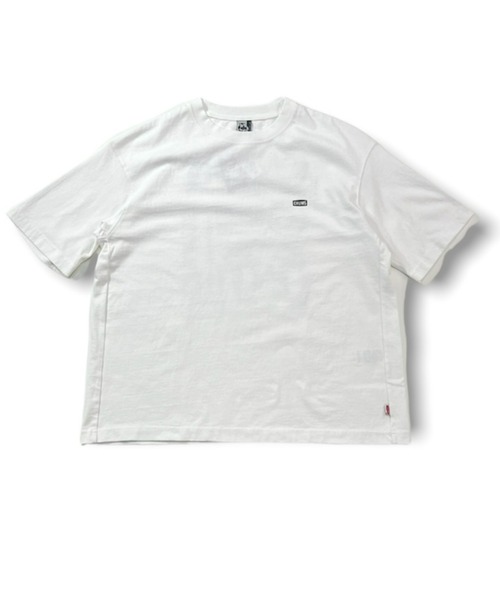 CHUMS（チャムス）の「【ムラサキスポーツ別注】CHUMS/チャムス ヘビーウエイト オーバーサイズ バックプリントTシャツ/Archive Logo T-Shirt CH01-2100（Tシャツ/カットソー・メンズ・ホワイト/ベージュ/ブラック・L/S/XL/M）」の4枚目の写真