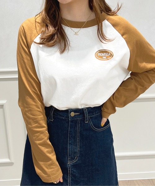 apres jour（アプレジュール）の「ラグランスリーブロンT【ZOZOTOWN限定アイテム】（Tシャツ/カットソー・レディース・マスタード/グリーン系その他/ブラック系その他・フリー/X-LARGE）」の18枚目の写真