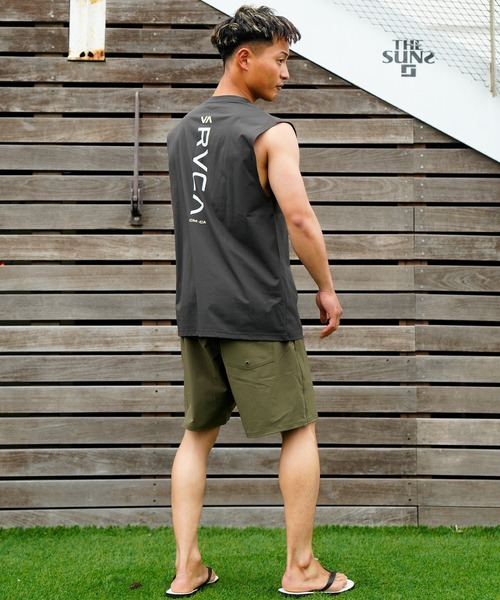 RVCA（ルーカ）の「RVCA/ルーカ 水陸両用 ユーティリティ ハイブリットショーツ/トランクス 水着 BC041-545（水着・メンズ・ブラック/ネイビー/カーキ・S/M/L）」の21枚目の写真