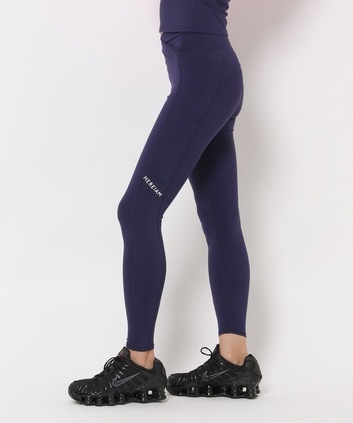 HEREIAM（ヘレイアム）の「【HEREIAM】コンプレッションレギンス(ポケット付き）（レギンス/スパッツ・レディース・ブラック/ネイビー/グリーン/ブラウン系/ブルー系その他・SMALL/MEDIUM/LARGE/X-SMALL）」の12枚目の写真