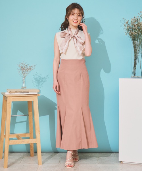 NOELA（ノエラ）の「マーメイドスカート（スカート・レディース・ピンク/イエロー/ベージュ・M/S）」の8枚目の写真