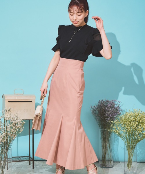 NOELA（ノエラ）の「マーメイドスカート（スカート・レディース・ピンク/イエロー/ベージュ・M/S）」の9枚目の写真